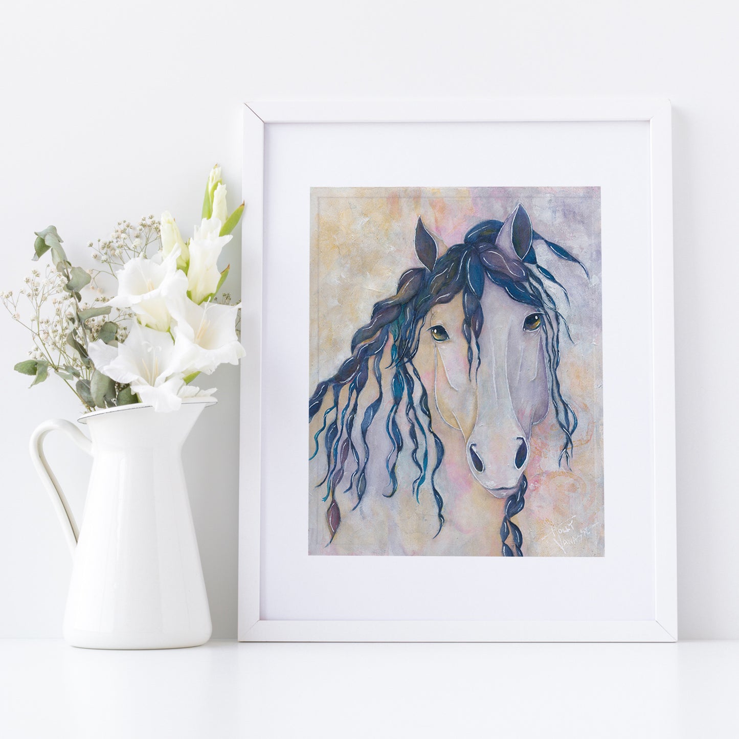 "Handsome Two" Horse Fine Art Print