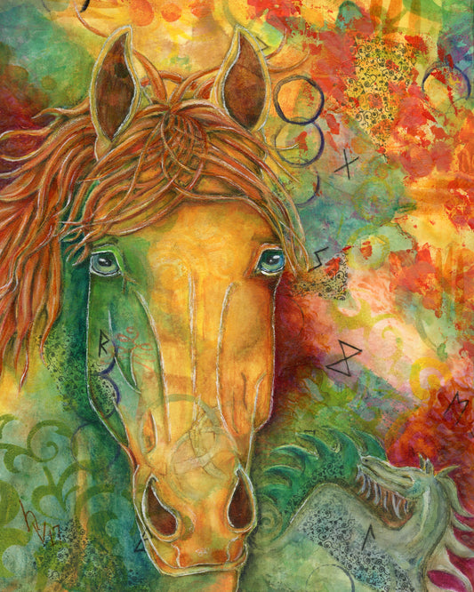 "Anam Cara" Horse Fine Art Print