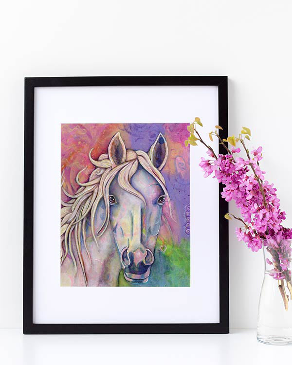 "Wise Mare" Horse Fine Art Print
