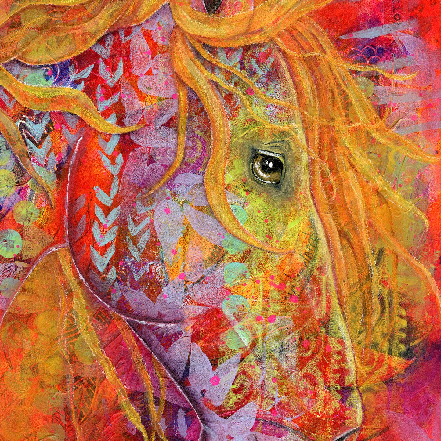 "Flame" Horse Fine Art Print