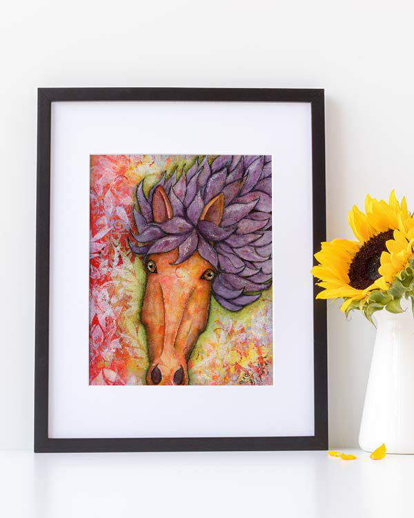 "Frolic" Horse Fine Art Print