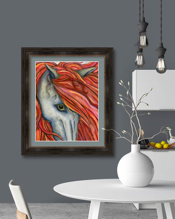 "Lark" Horse Fine Art Print
