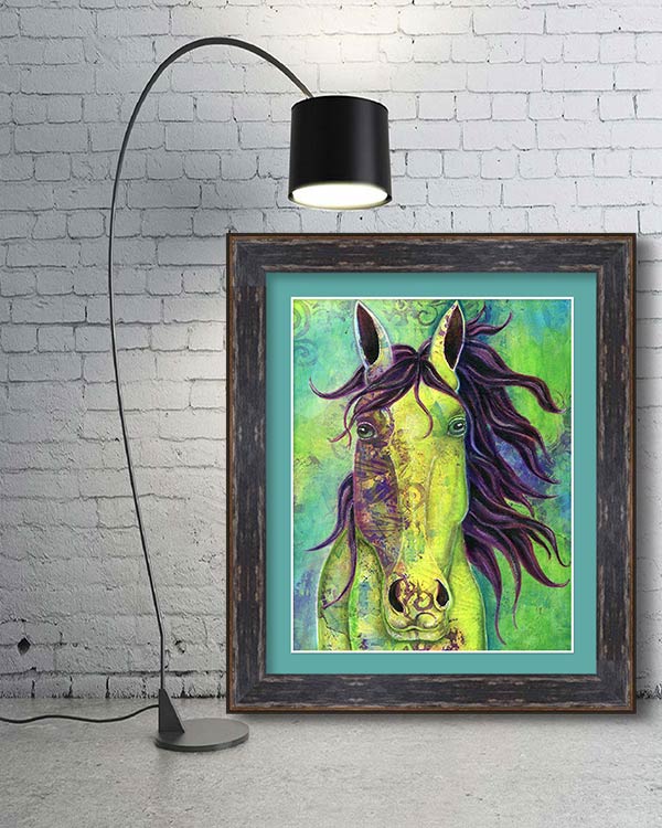 "Shining Light" Horse Fine Art Print