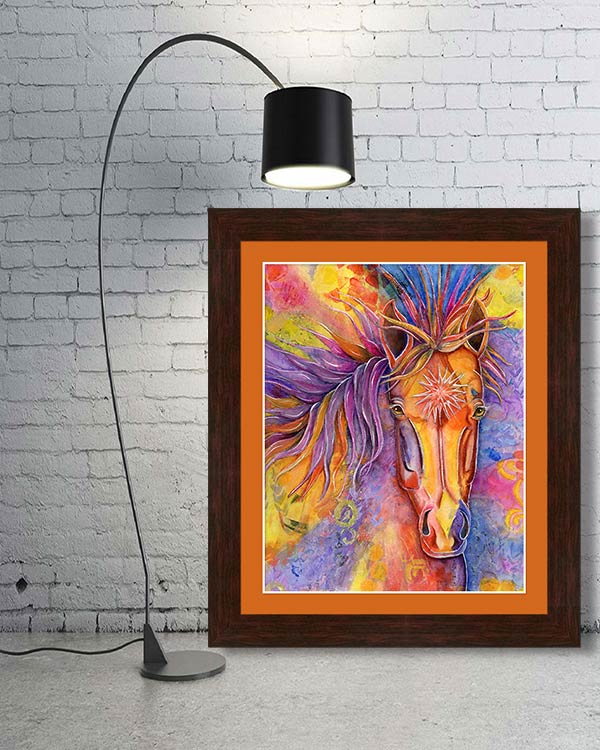 "Lionheart" Horse Fine Art Print