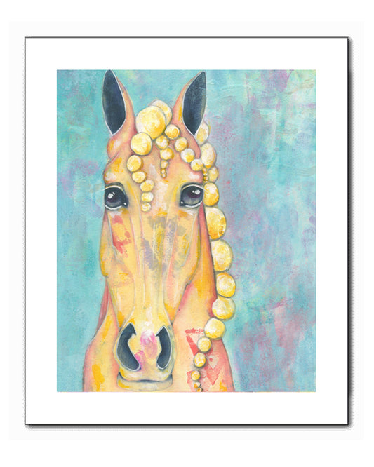 "Mermaid Whimsy" Horse Fine Art Print
