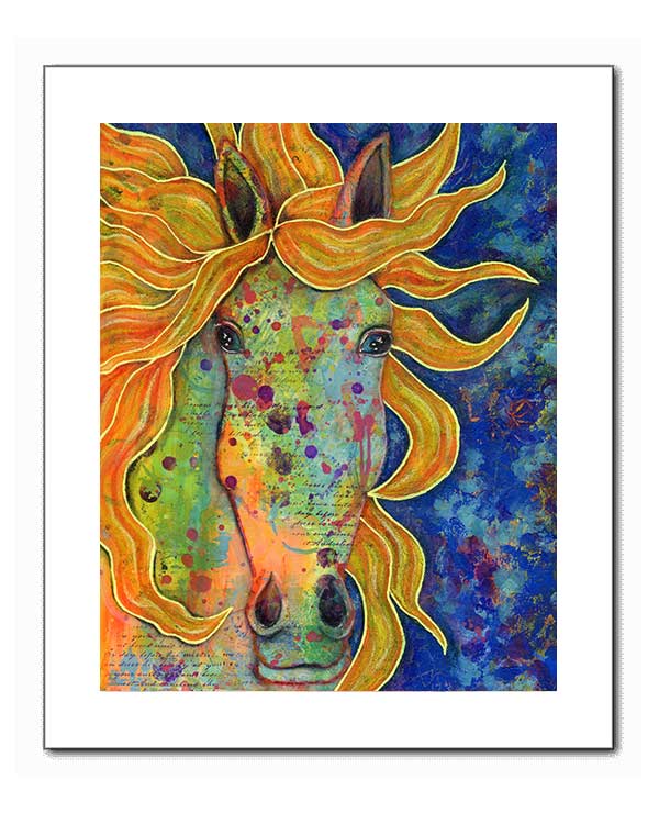 "Sunshine" Horse Fine Art Print