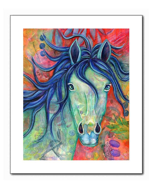 "Tranquility Arrives" Horse Fine Art Print