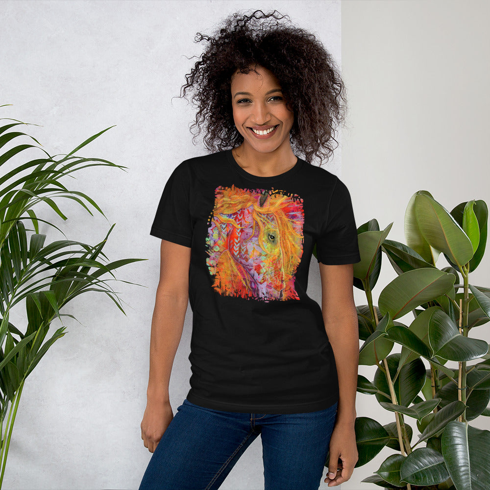 "Flame" Pony Prints Tee Unisex T-Shirt