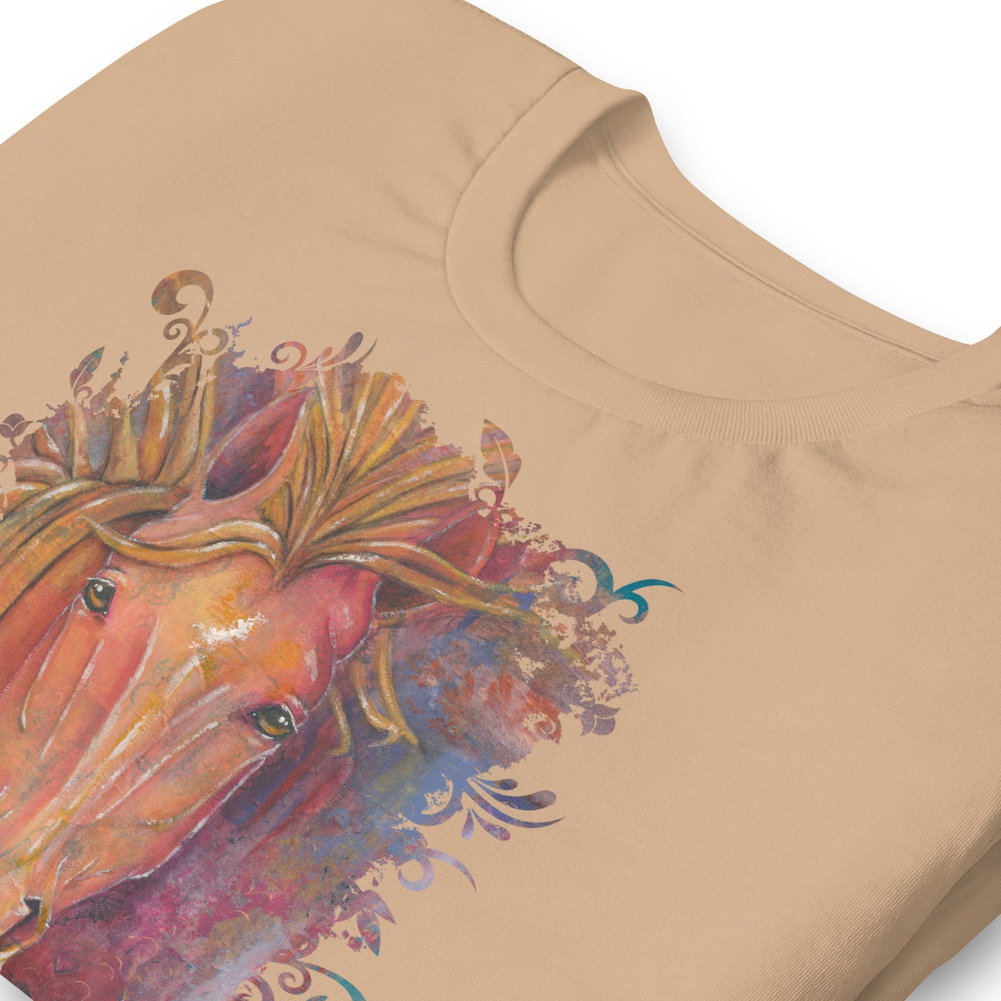 "Sunset Mustang" Pony Prints Tee Unisex T-Shirt