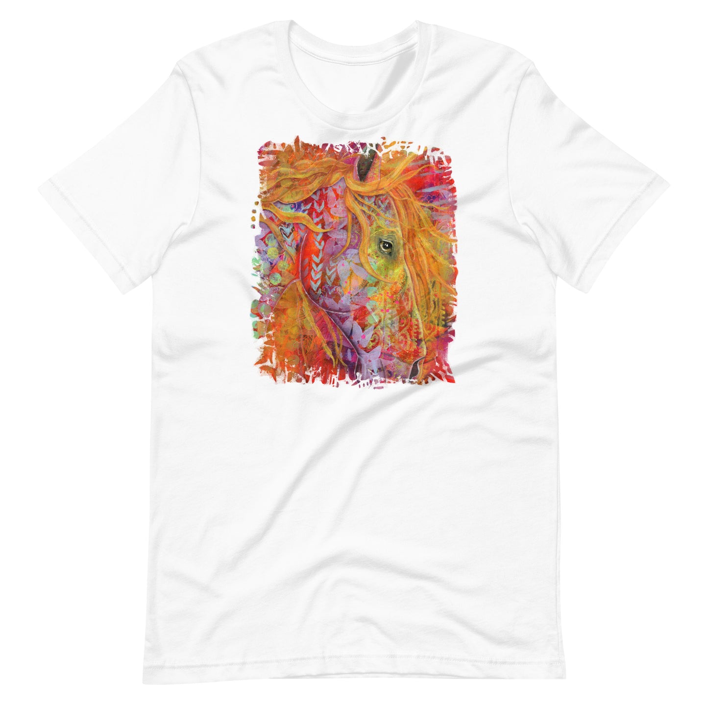 "Flame" Pony Prints Tee Unisex T-Shirt