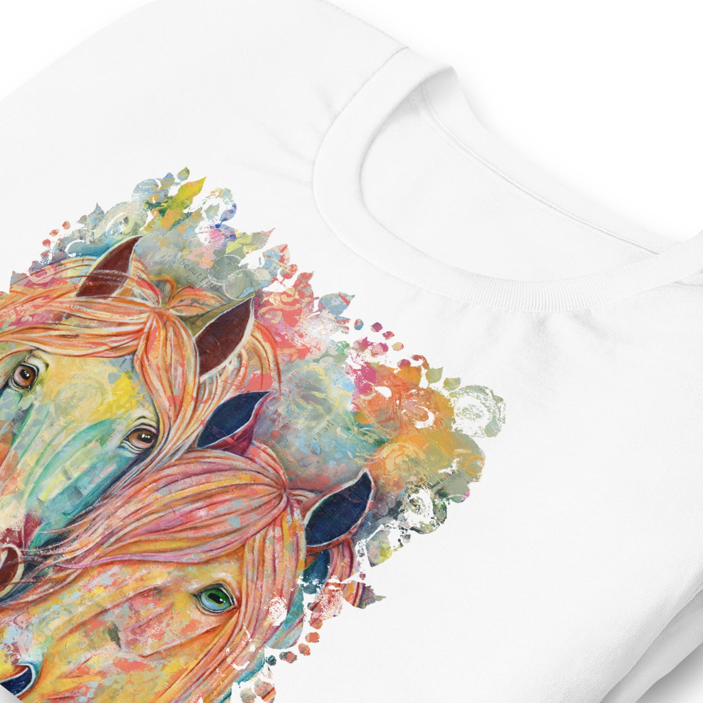 "Seek Harmony" Pony Prints Tee Unisex T-Shirt