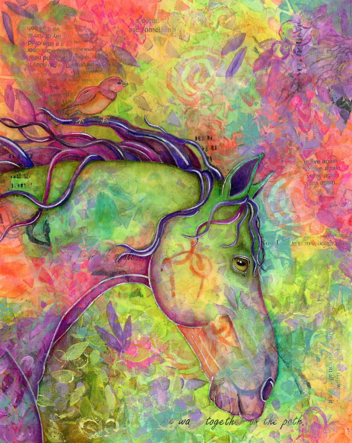"Forest's Edge" Horse Fine Art Print